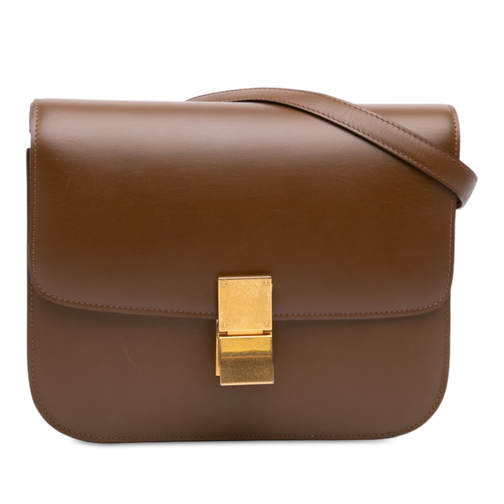 Pre-Loved Celine Medium Calfskin Classic Box